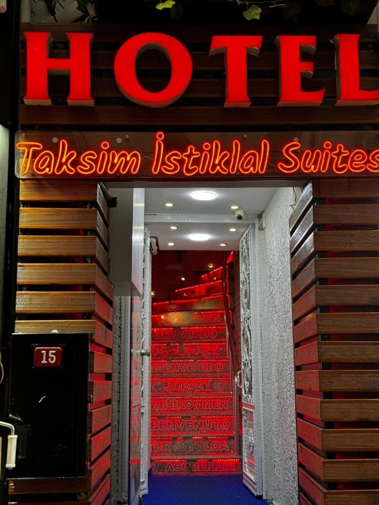 Taksim Istiklal Suites Istanbul Exterior photo